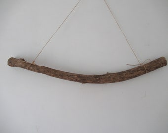 Spotted Driftwood Stick For Macrame & Woven Wall Hanging On Wood Dowels 30" / 76 cm