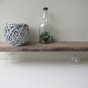 Driftwood Shelf 29&quot; Floating Shelf Beach House Entryway Wall Shelf Display Coastal Shelf DIY