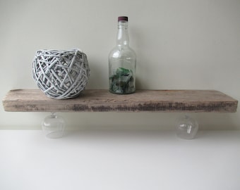 Driftwood Shelf 29" Floating Shelf Beach House Entryway Wall Shelf Display Coastal Shelf DIY
