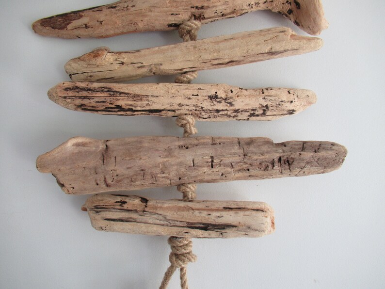 Driftwood Mobile Driftwood Wall Art Driftwood Garland Etsy