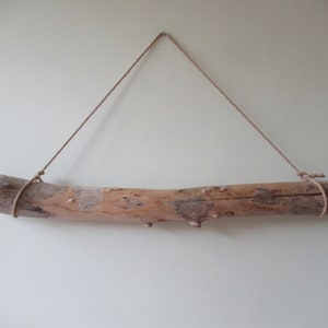 DRIFTWOOD Lamp Large Wall Decor Branch Wall Hanging Air Plant Holder For Macrame Planters 46.5&quot;