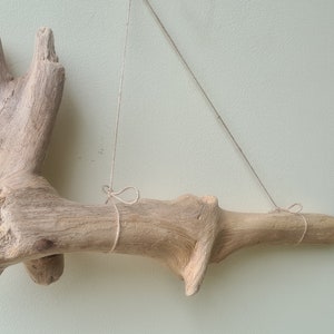 Driftwood Sculpture Drift Wood Statue Beach Decor Driftwood Art 16"/41 cm