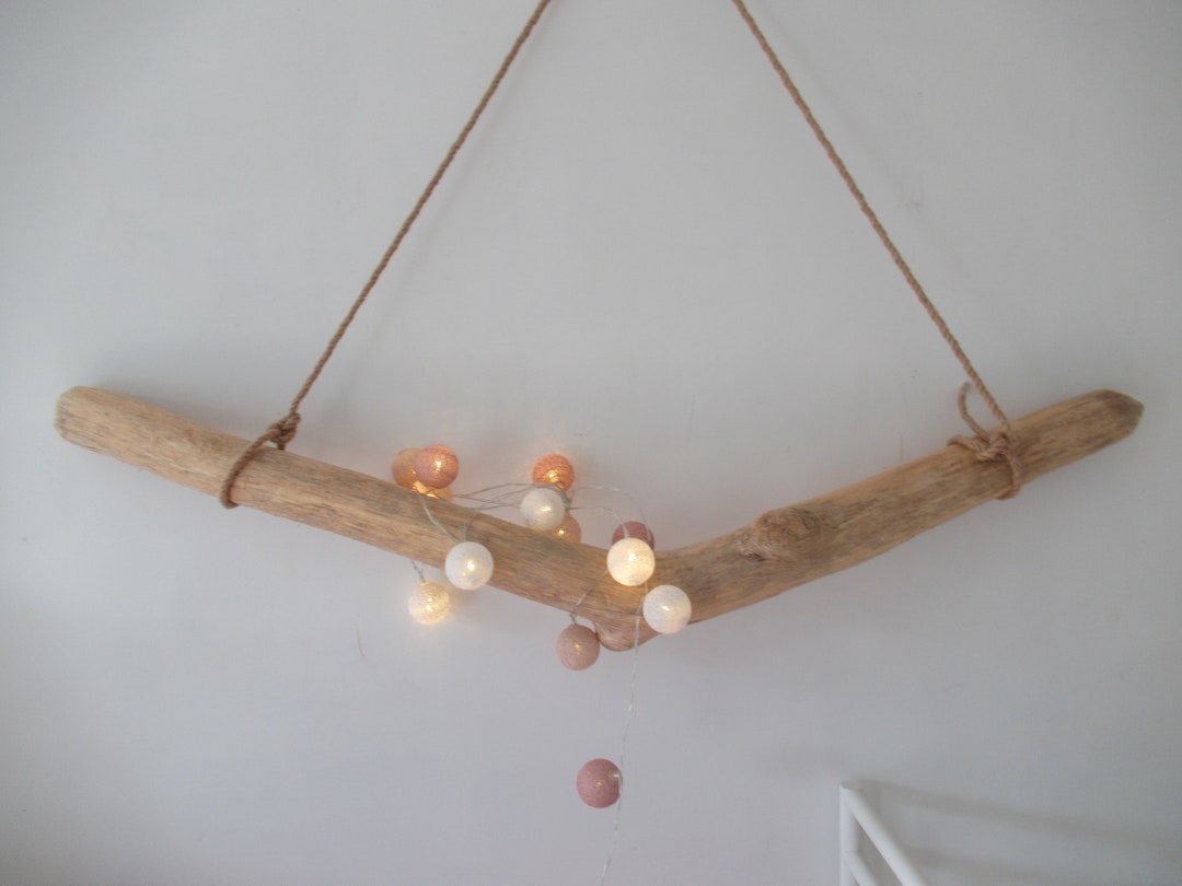 Vshaped & Spotted Driftwood Branch Wall Art Display Driftwood Piece