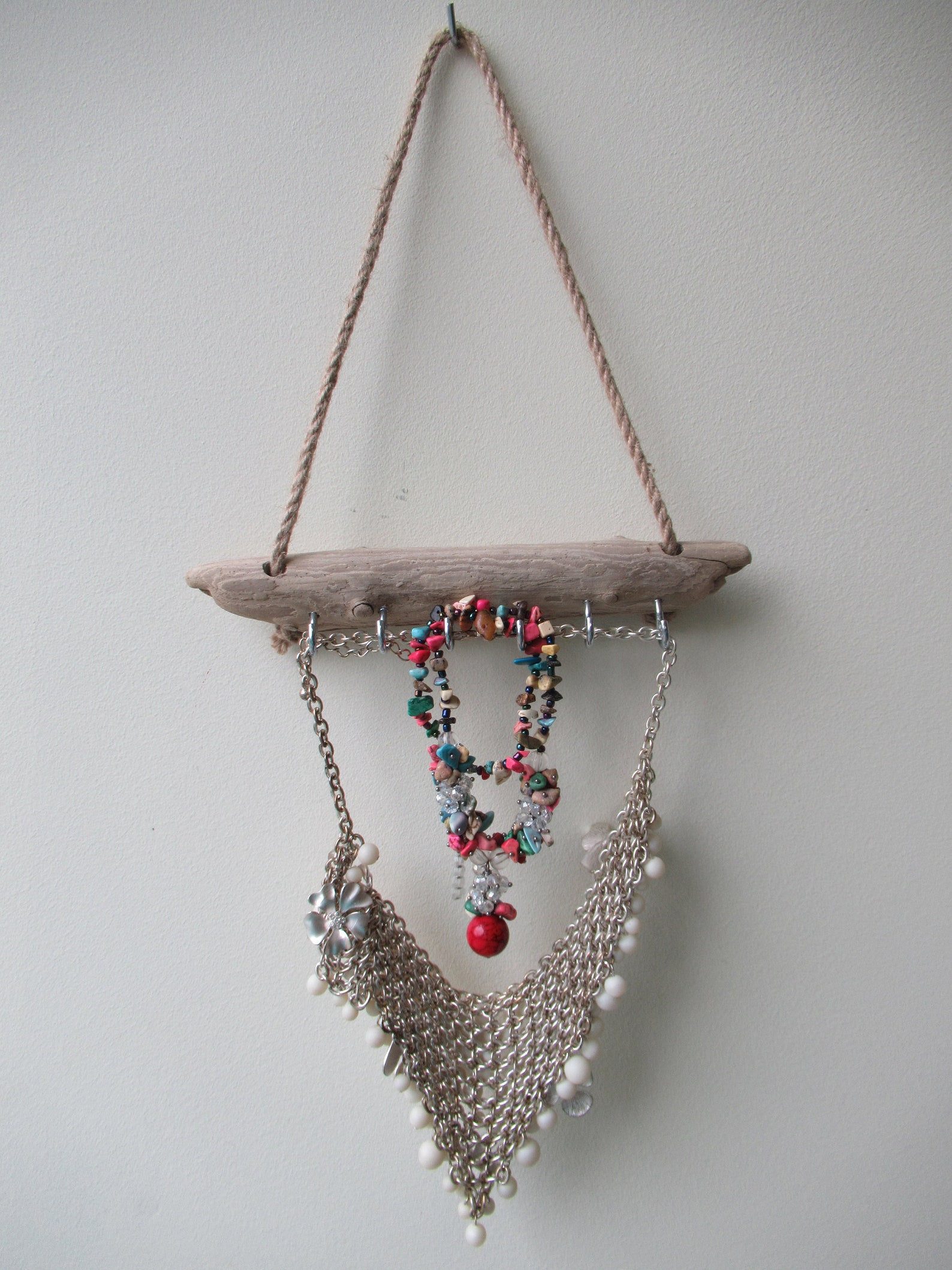 Driftwood Key Holder. Key Hooks Driftwood Wall Hanging Key Etsy