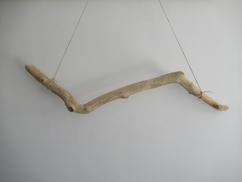 Branch DRIFTWOOD Art, Drift Wood Dowel, Driftwood Wall Hanging Art & Home Decoration 35 1/2 inches /90 cm image 6