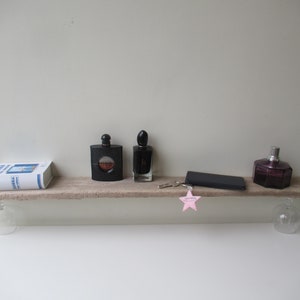 38.5&quot; Large Beautiful Driftwood Board //  Long Driftwood Shelf // Flat Driftwood Coat Rack // Driftwood Wall Organizer // Driftwood Sign