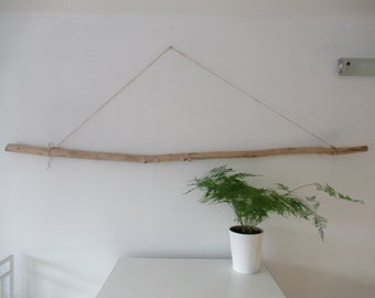 Large Driftwood Wall Hanging Branch Clothing Rack Driftwood Wall Art 58.5"