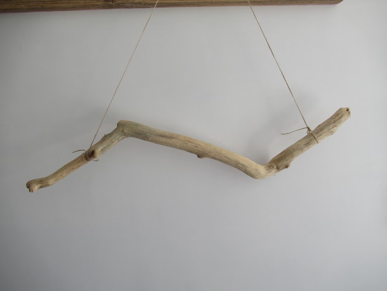 Branch DRIFTWOOD Art, Drift Wood Dowel, Driftwood Wall Hanging Art & Home Decoration 35 1/2 inches /90 cm image 8