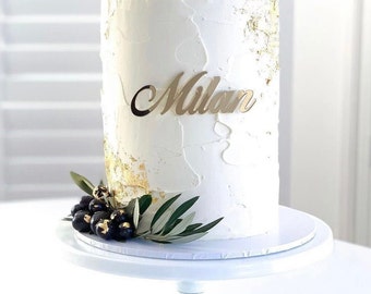 name for the front of the cake,  name plaque, Fropper, cake charm