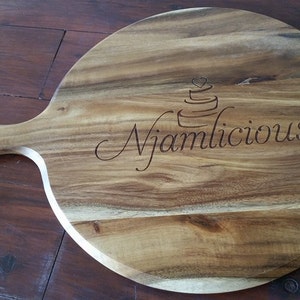 Personalised Chopping board, cheese board, image 2