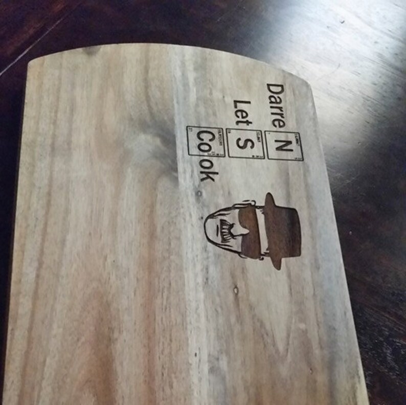 Personalised Chopping board, cheese board, image 5