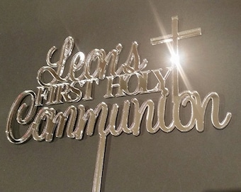 First Holy Communion Cake Topper