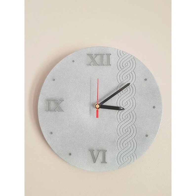 Horloge Murale Design Pleter Croate Croate Horloge Etsy