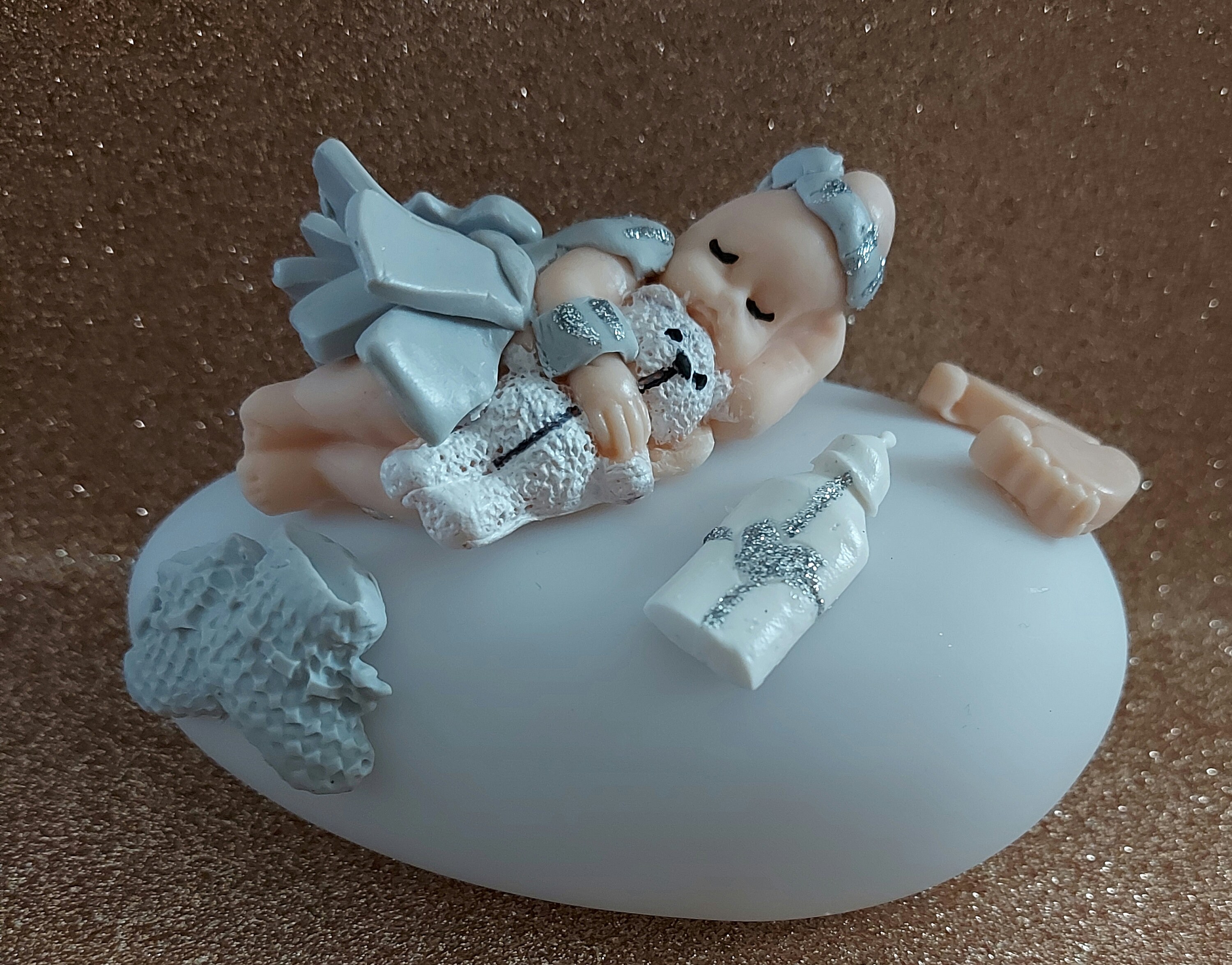 Veilleuse Galet Lumineux Bébé Fille