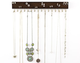 Necklace And Stud Earring Holder | Necklace And Stud Earring Display | Jewelry Organizer