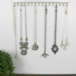 Wall Mount Jewelry Organizer Necklace Holder image 4