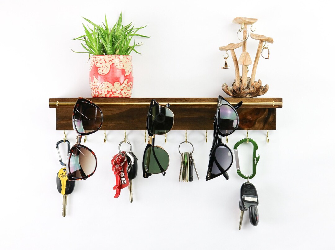 Sunglass and Key Display Key Holder Sunglass Holder Doorway Organizer