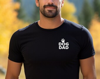 Dog Dad Shirt, Dogshirt, Pocketdesign, Hundeliebe, Hundevater, Doglove, für Hundefamilie, Doggypapa, Premium Unisex T-Shirt