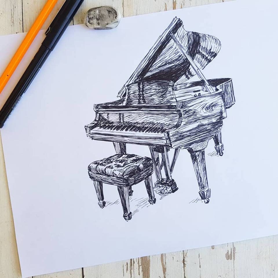 ホビー・楽器・アート R 楽器の壁アート、ジャズポスター、白黒プリント、印刷可能なアート