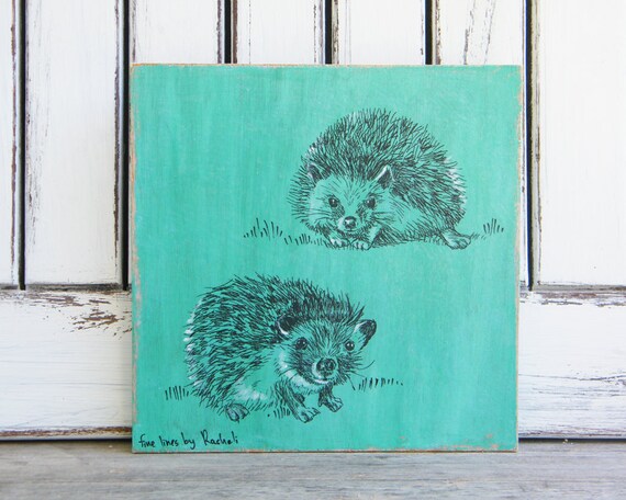 hedgehog nursery decor