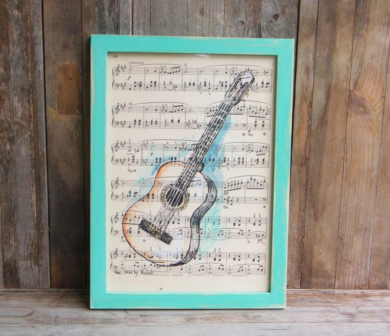 Violin Wall Art Framed Art Music Prints Violin Print Etsy