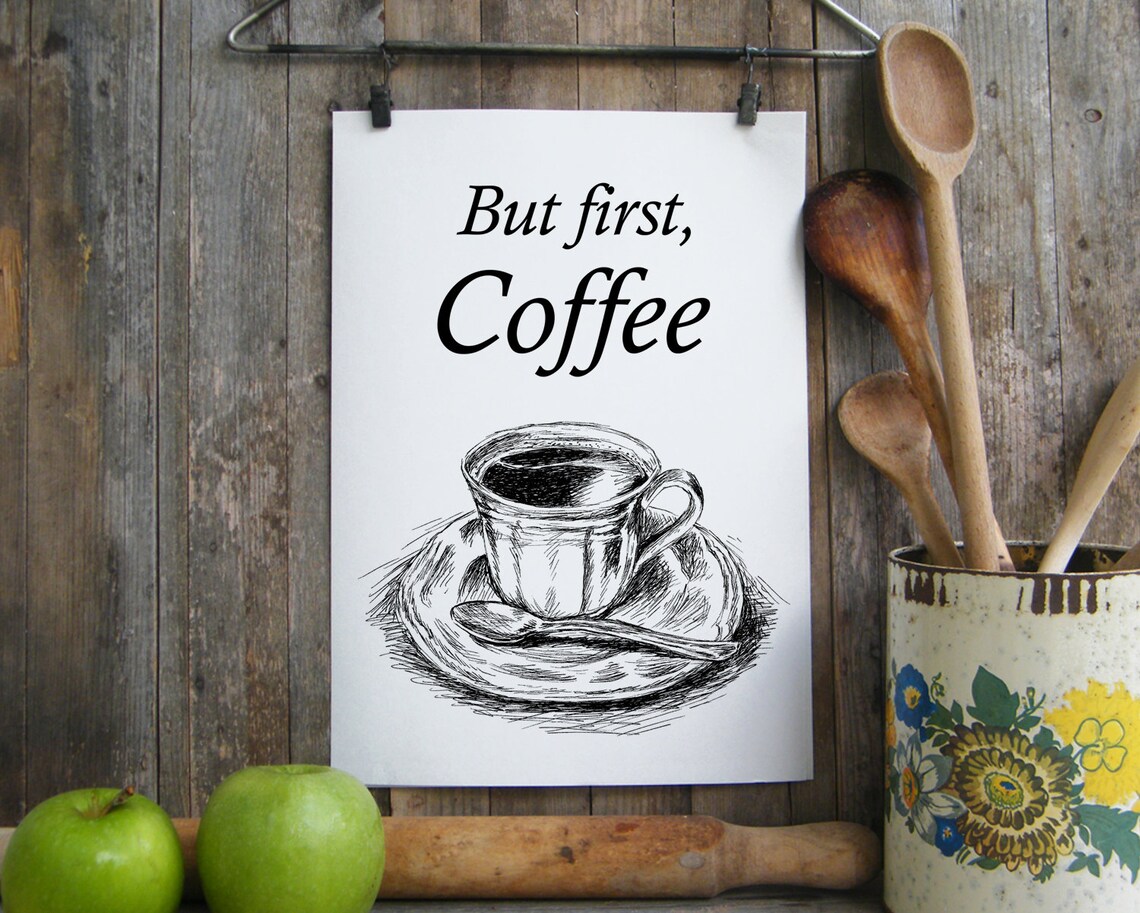 Digital Download Wall Art Kitchen Wall Art Vintage Style | Etsy