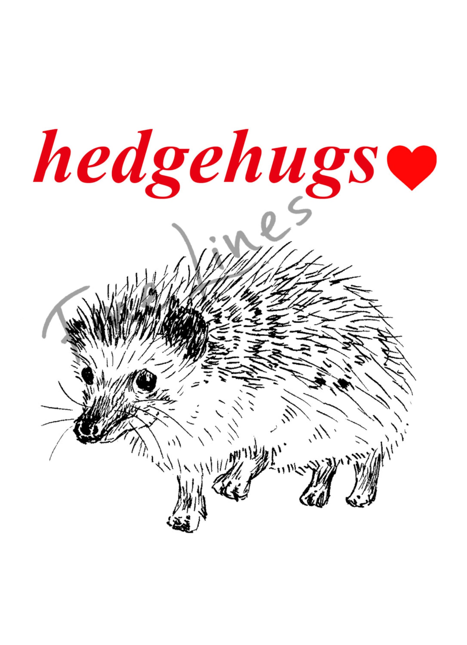 Spruch Drucke Igel Valentinstag Geschenk Igel Wandkunst Etsy.de
