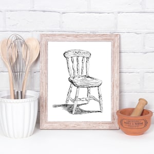 Digital Download Art Prints, Vintage Style Print, Kitchen Decor ...
