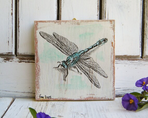 Dragonfly Wall Art Dragonfly Gifts Miniature picture Cute | Etsy