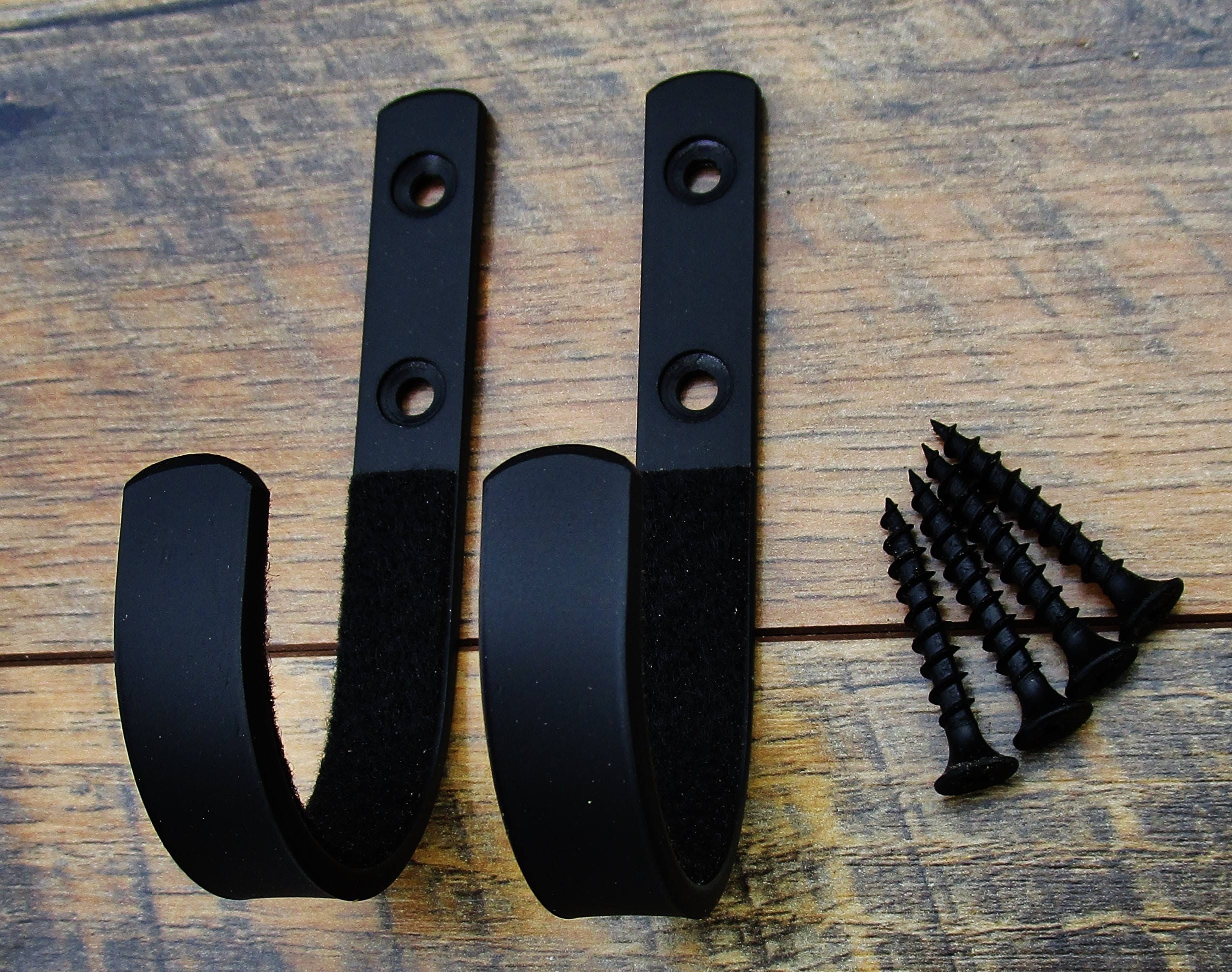 GUN RACK Hooks One Set Ironhorseblacksmith™ Wall Mount Gun Etsy