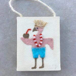 Flamingo art, beach art, flamingo,flamingos, coastal art, hawaian flamingo , coastal nursery decor, beach house decor
