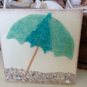 Beach umbrella, Beach art, Coastal Art, Beach Life, Coastal Decor, Coastal Decor,