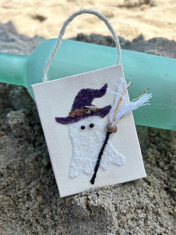girl ghost, ghost decor, halloween ghost, halloween decor, ghost ornament, ghost, ghosts, halloween at the beach,  coastal halloween, witch