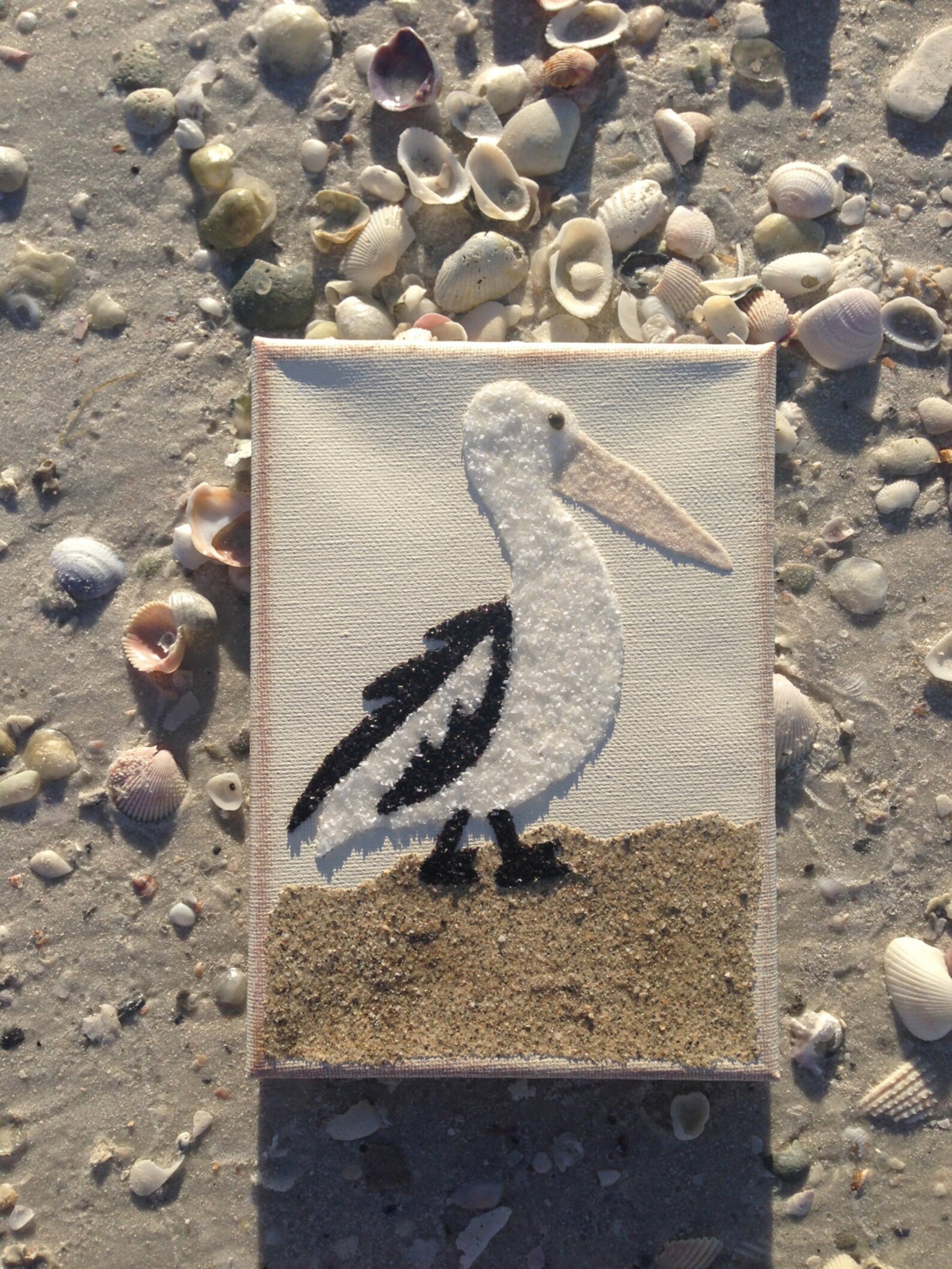 Pelican Art Pelican Canvas Art Coastal Art Coastal Home Etsy