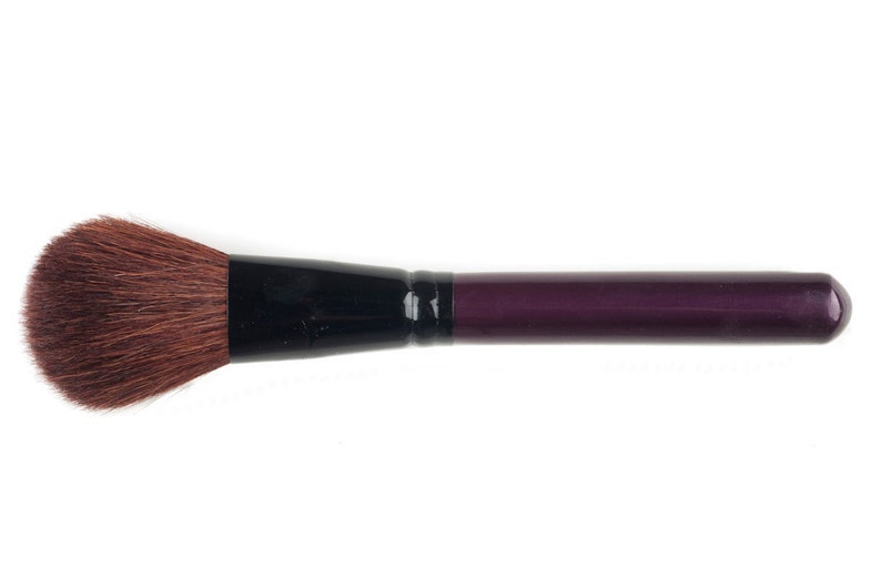 PERSONALIZED Makeup Brushes Plum Brush Set image 4