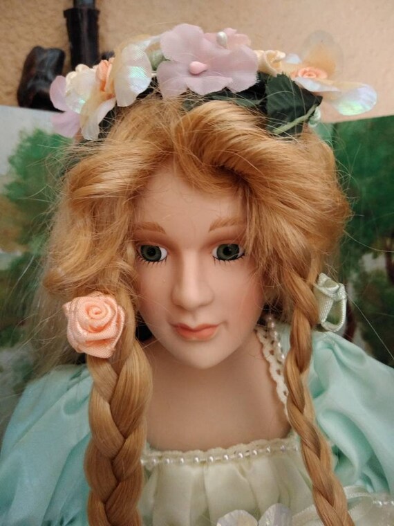 rapunzel porcelain doll