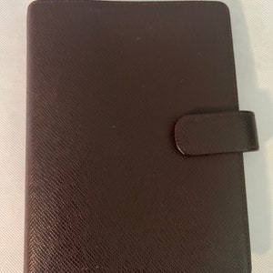 Louis Vuitton LV Agenda Cover new Brown Leather ref.196401 - Joli Closet