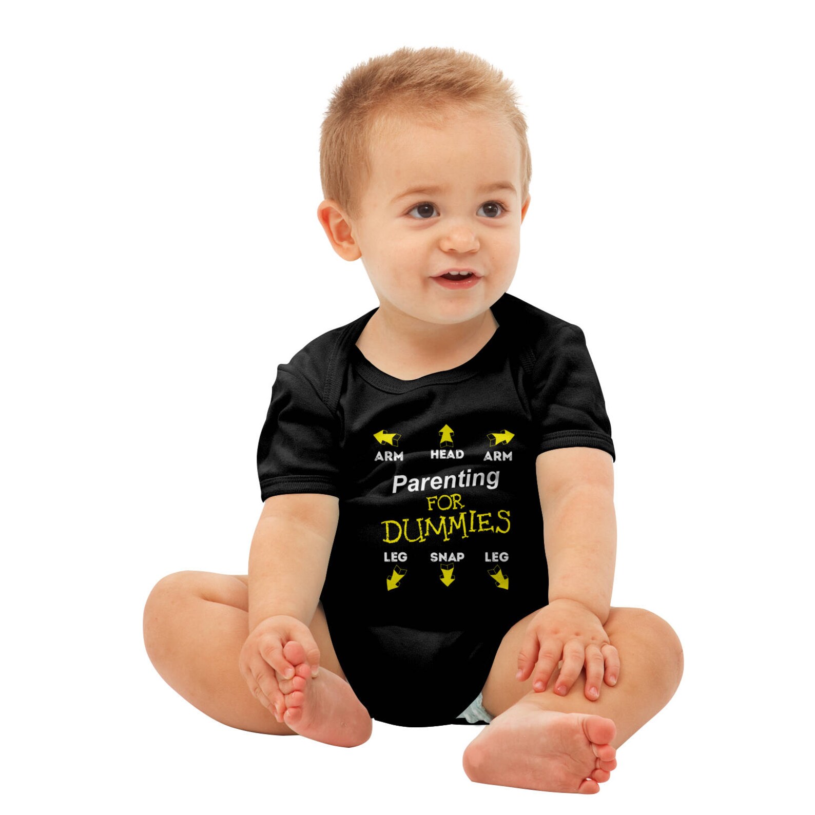 Parenting For Dummies Funny Baby Shower Gift Clothes Infant Etsy