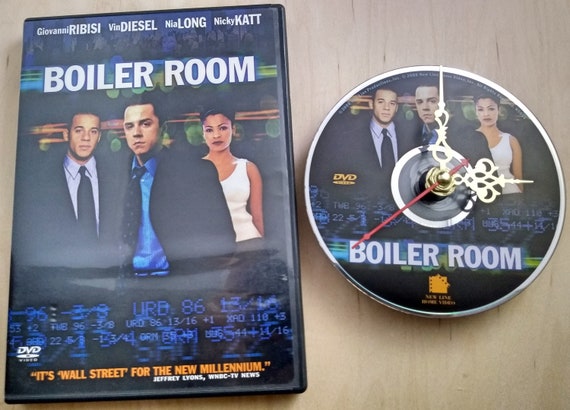 Dvd Clock Boiler Room Starring Giovanni Ribisi Vin Diesel Handmade Clock Free U S Shipping Unique Present Gift Recycled