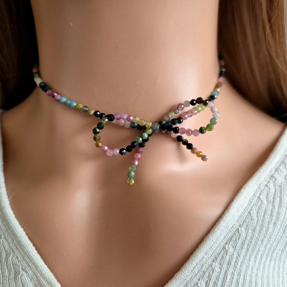tie bead necklace