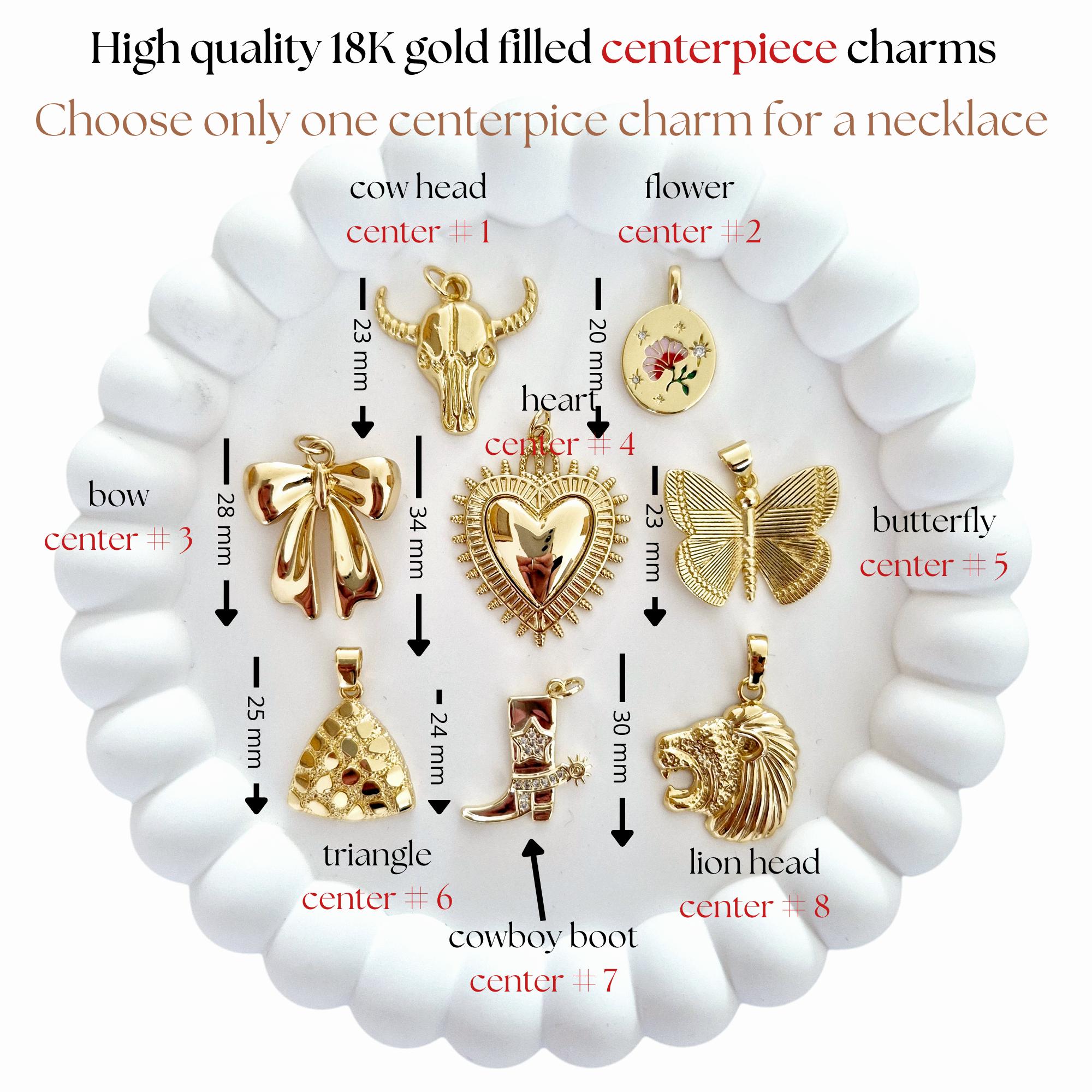 Customizable Gold Carabiner Necklace: Chunky Paperclip Chain With Fish ...
