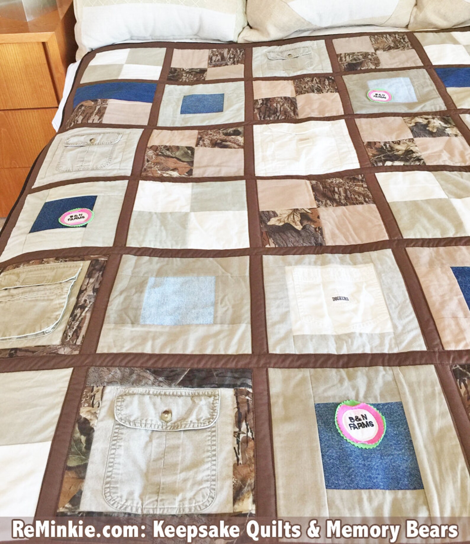 Keepsake Quilts Custom Blankets Memory Blankets Memorial Etsy