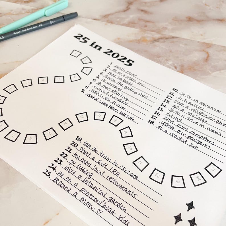 26 in 2026 Challenge Printable, 2026 Bucket List, Reading Challenge - Etsy
