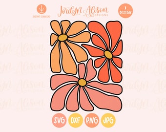 Flower Blob Cut Out SVG, Matisse Inspired SVGs for Cricut, Boho Floral SVGs, Cricut SVGs, Abstract Floral Shapes Clipart