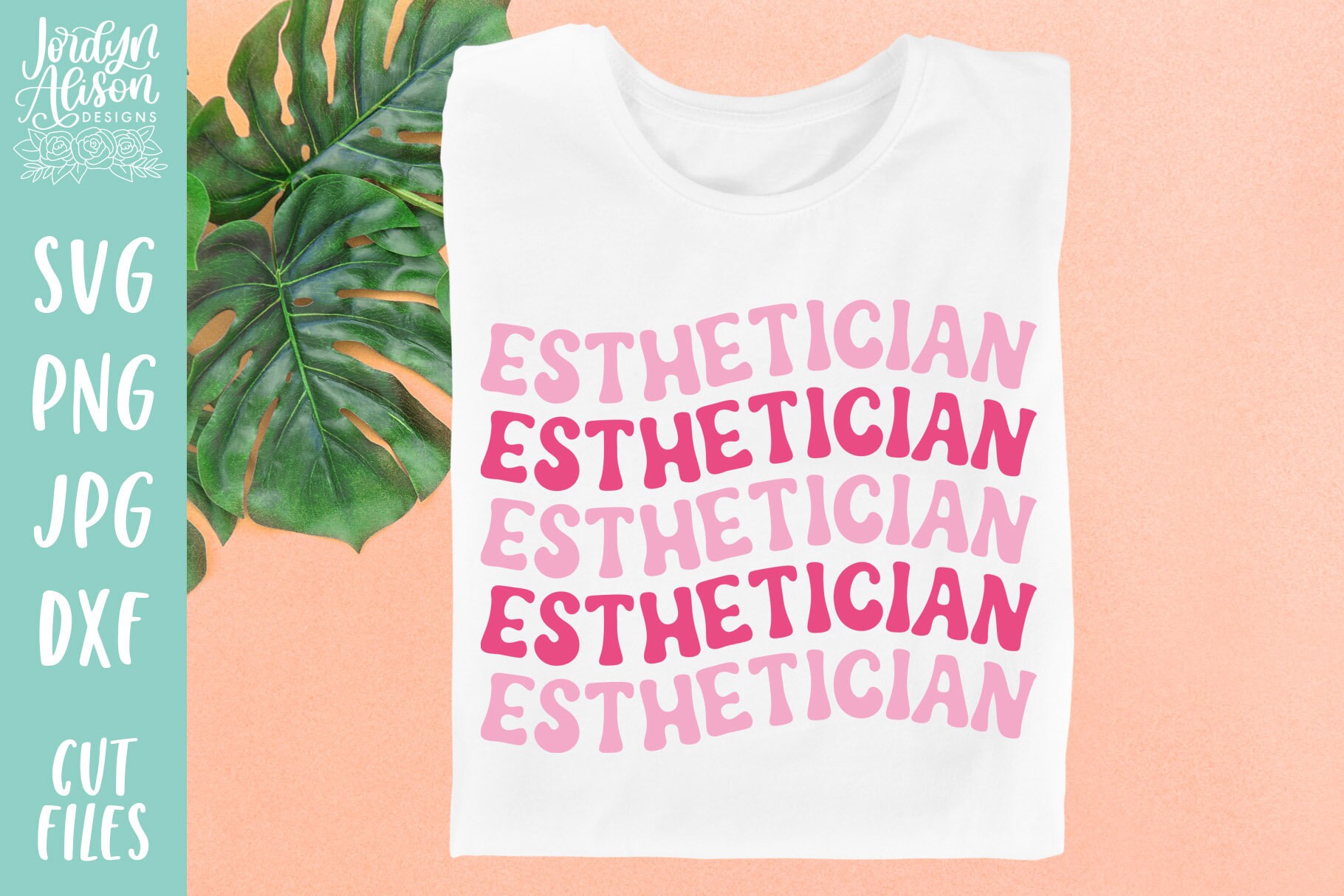Esthetician Wave SVG Esthetician SVG Occupation SVG for Etsy Canada