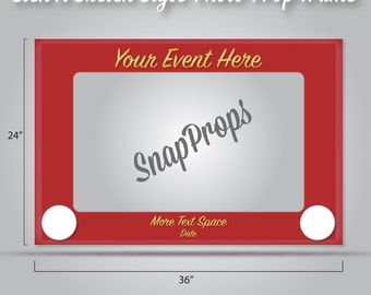 Personalized Etch-A-Sketch Prop Frame DIGITAL FILE - Perfect for all special events (Birthdays, Weddings, Graduations, Prom, School Dances)