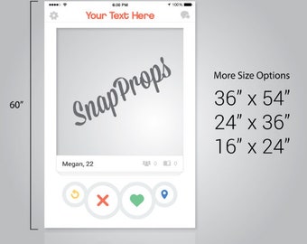 Personalized Its A Match (Version A) Prop - Perfect for all special events (Birthdays, Weddings, Corporate Events) DIGITAL FILE ONLY