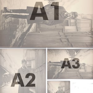 Arthur Rimbaud on his Bateau Ivre: digital print several formats image 2
