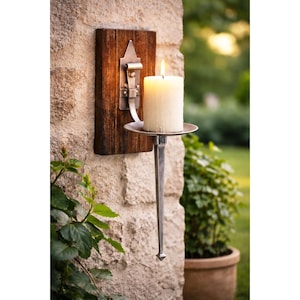 Antik wand kerzenhalter