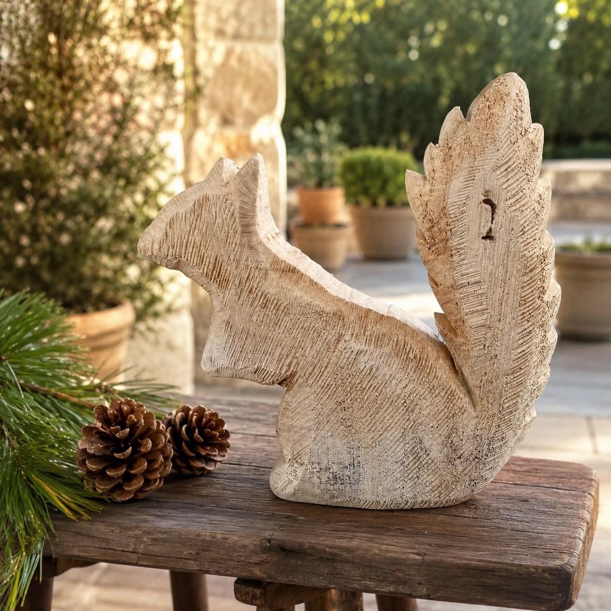 Dekofigur holz